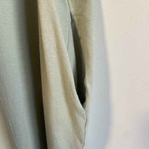 OAK + FORT Sage Green Mini Dress - Picture 3 of 12